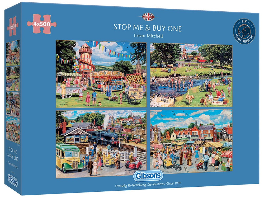 Gibsons - Stop Me &amp; Buy One 4x500 Piece Jigsaws