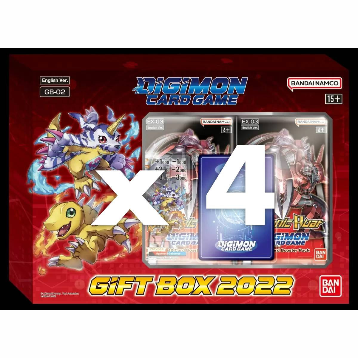 Digimon Card Game Gift Box 2 Display (GB-02)