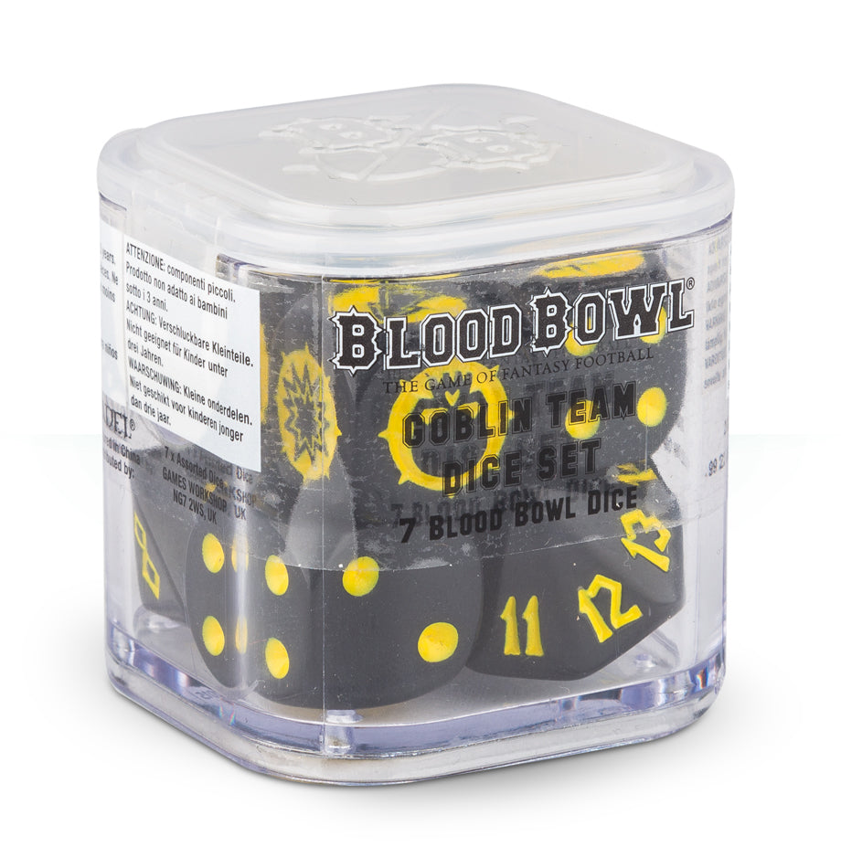 Blood Bowl - Goblin Team Dice Set