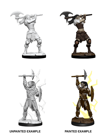 Dungeons &amp; Dragons - Nolzurs Marvelous Miniatures Female Goliath Barbarian - Good Games