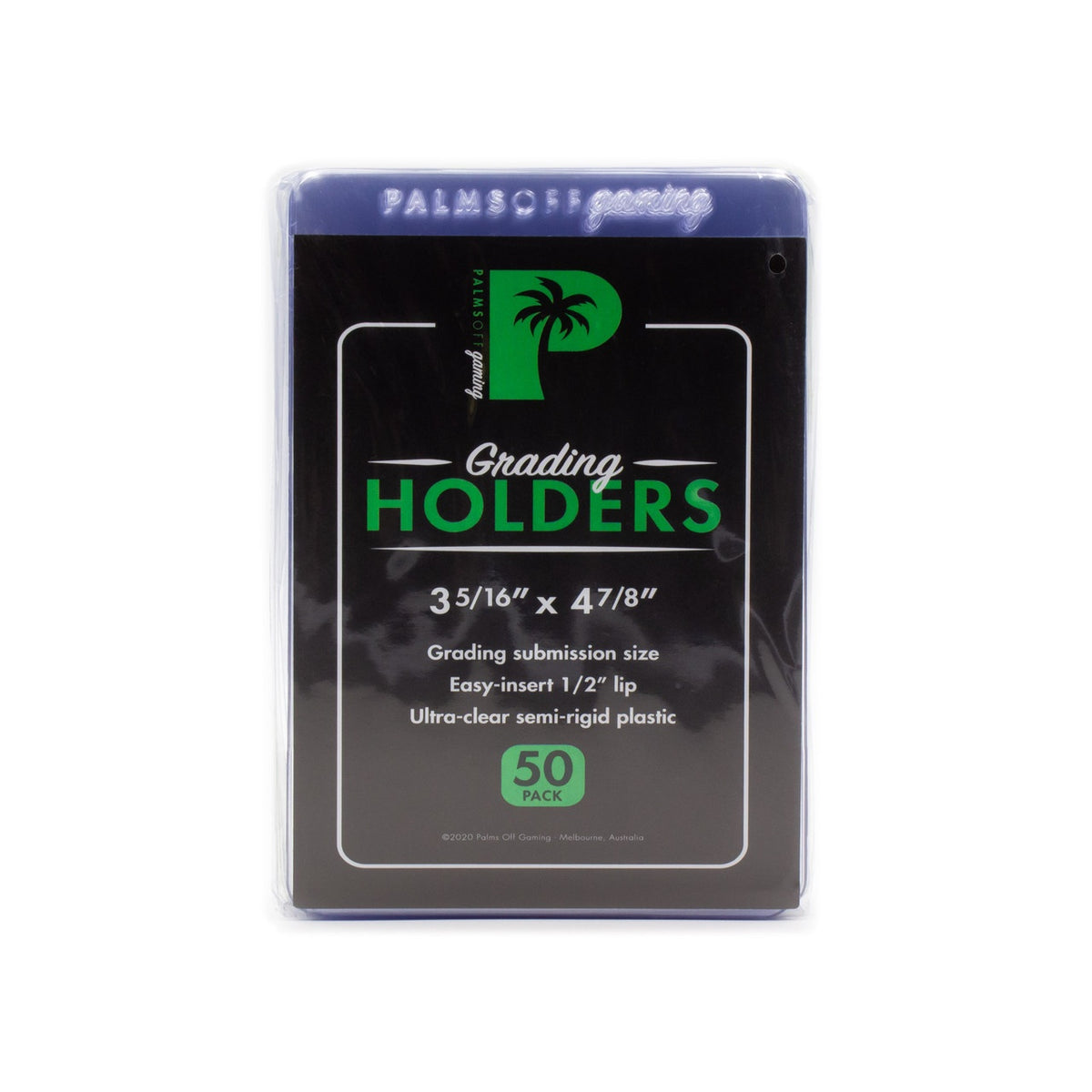 Palms Off Gaming - Grading Holders Semi Rigid - 50 Pack