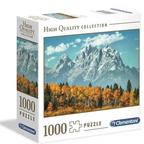 Grand Tenton In Fall 1000 Piece Jigsaw Puzzle