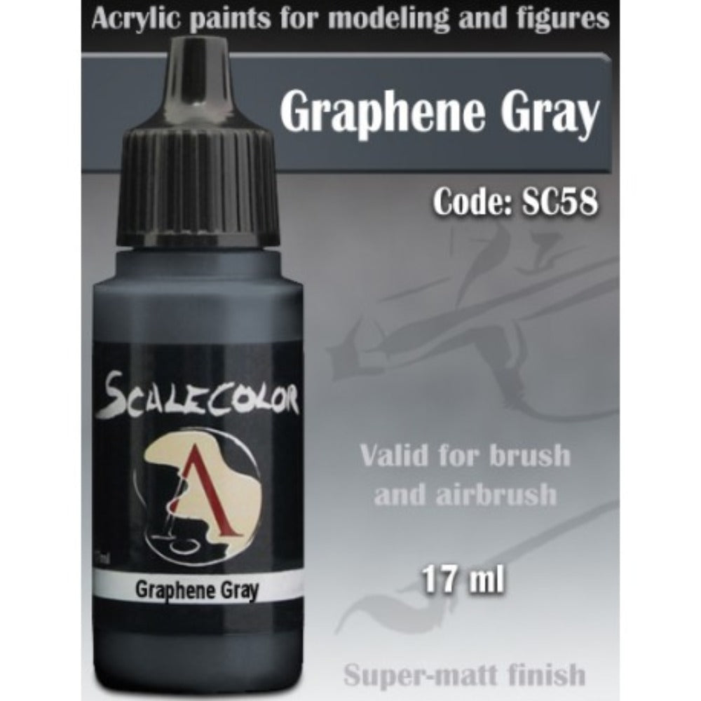 Scale 75 - Scalecolor Graphete Gray (17 ml) SC-58 Acrylic Paint