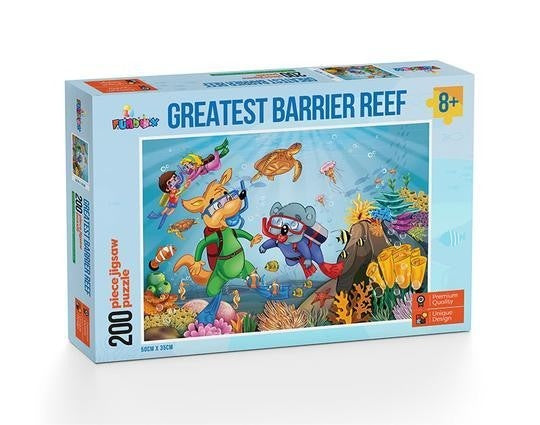 Greatest Barrier Reef - 200Pc Jigsaw - Funbox