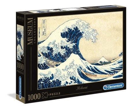 Clementoni The Great Wave Hokusai 1000 Piece Jigsaw Museum