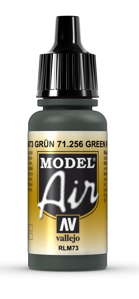 Vallejo Model Air - Green Rlm73 17ml Acrylic Paint (AV71256)