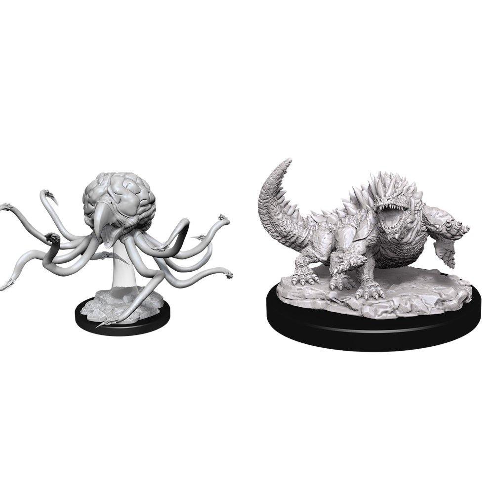Dungeons &amp; Dragons - Nolzurs Marvelous Unpainted Miniatures Grell and Basilisk - Good Games