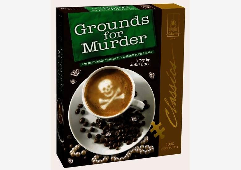 Grounds For Murder Bepuzzled 1000 Piece Jigsaw