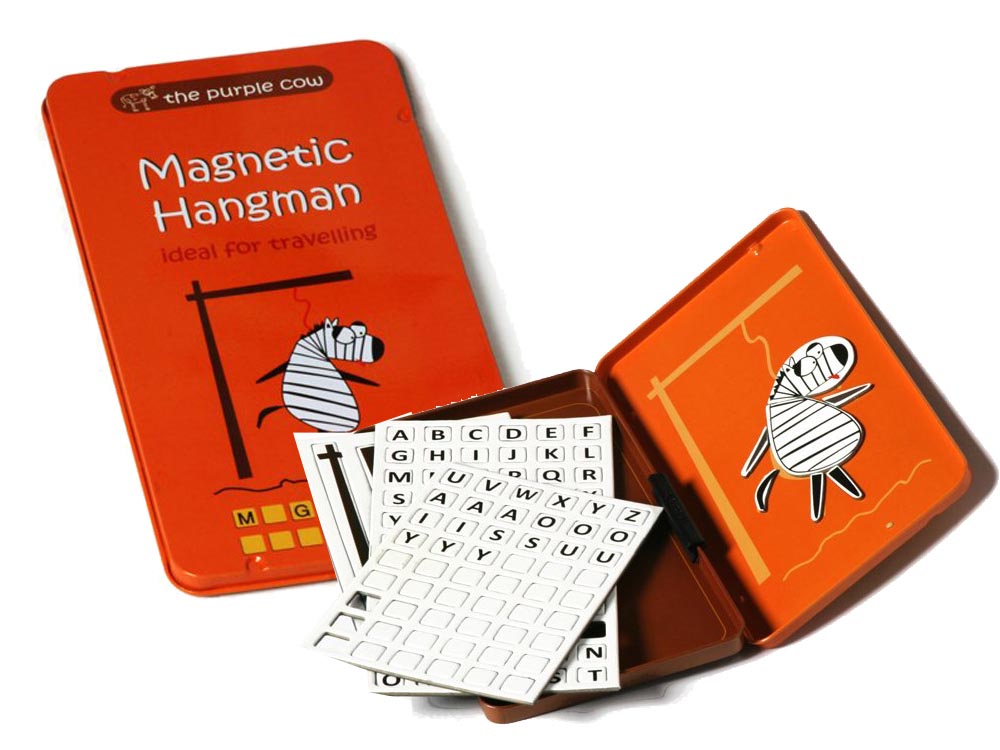 Magnetic Games Tins - Magnetic Hangman