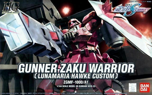 HG Gunner Zaku Warrior (Lunamaria Hawke)