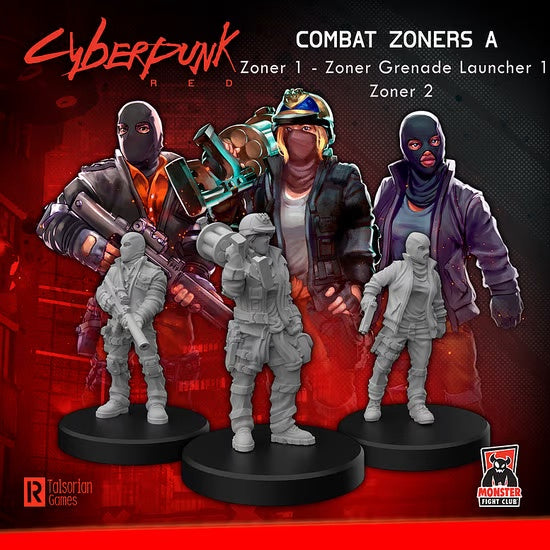 Cyberpunk Red RPG: Combat Zoners - Heavies