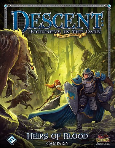 Descent 2nd Edition Heirs Of Blood Campaign Book
