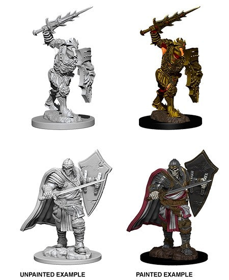 Dungeons &amp; Dragons - Nolzurs Marvelous Unpainted Miniatures Death Knight &amp; Helmed Horror