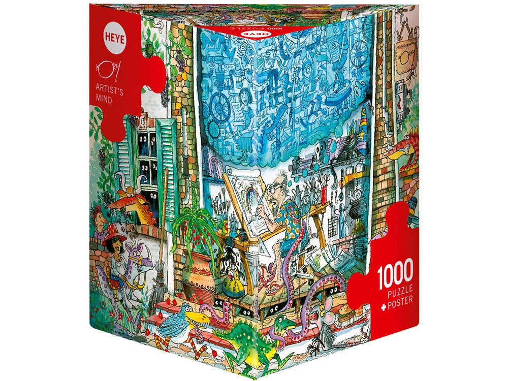 Heye Korky Paul Artists Mind 1000 Piece Jigsaw