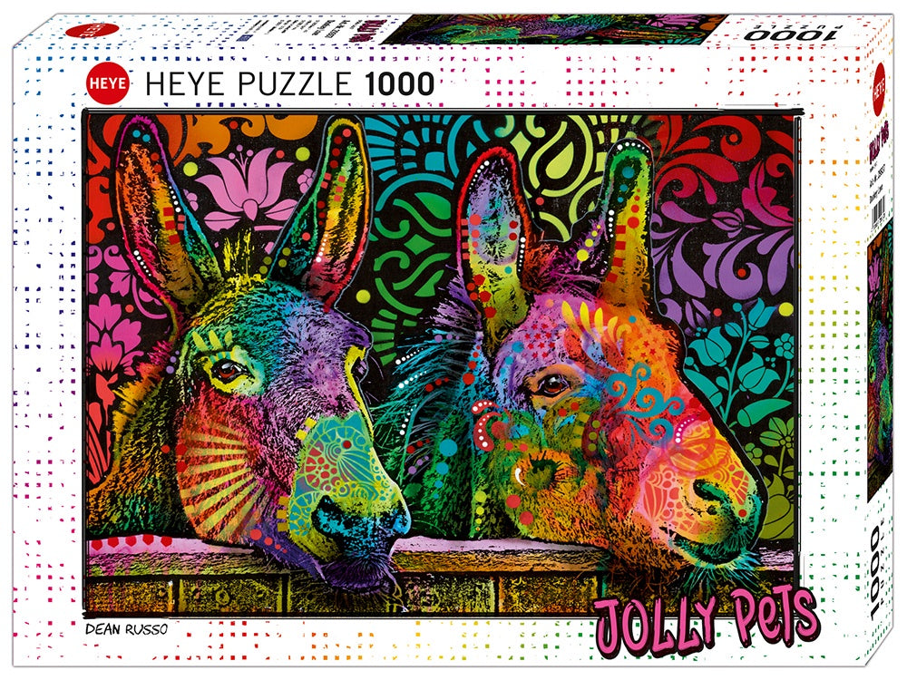 Heye Jolly Pets Donkey Love 1000 Piece Jigsaw