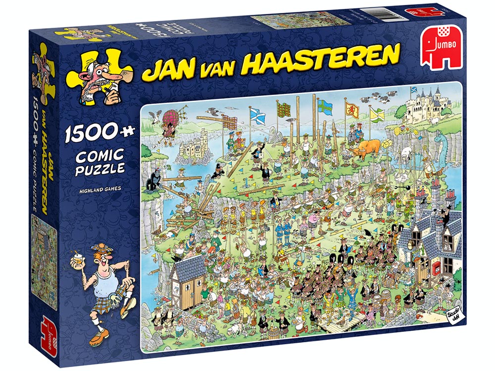 Highland Games - Jan Van Haasteren 1500 PieceJigsaw - Jumbo