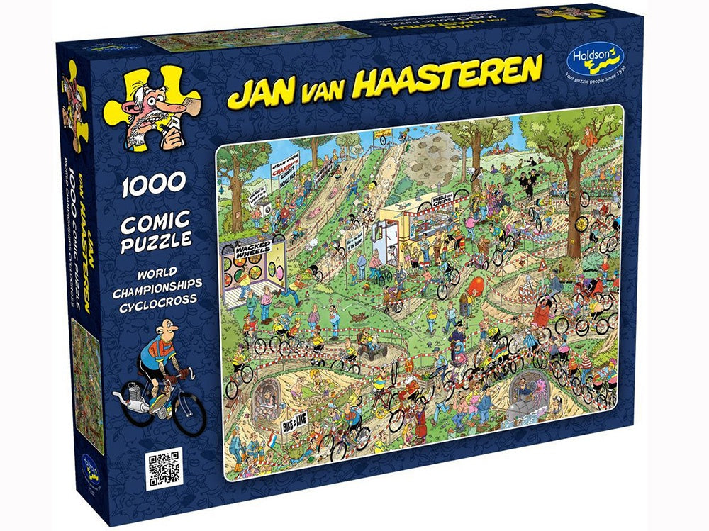 Jan Van Haasteren - World Cyclocross Championship 1000 Piece Jigsaw