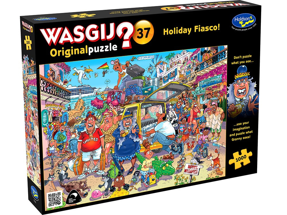 Wasgij? Original 37 Holiday Fiasco 1000 Piece Jigsaw