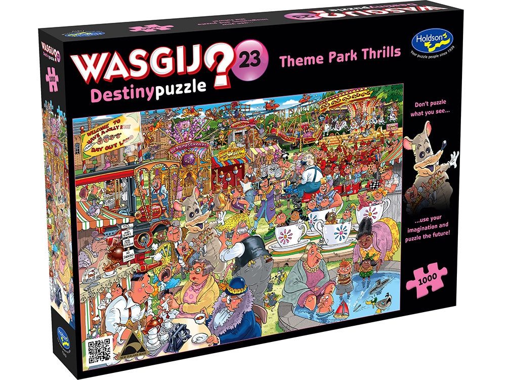 Wasgij? Destiny 23 - Theme Park Thrills 1000 Piece Jigsaw