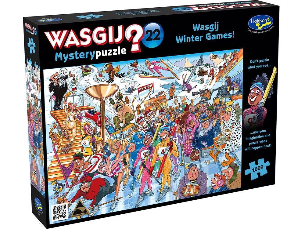 Wasgij? - Mystery 22 Winter Games 1000 Piece Jigsaw