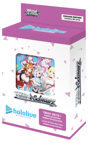 Weiss Schwarz - Hololive Production: Hololive 4th Generation Trial Deck+ - English