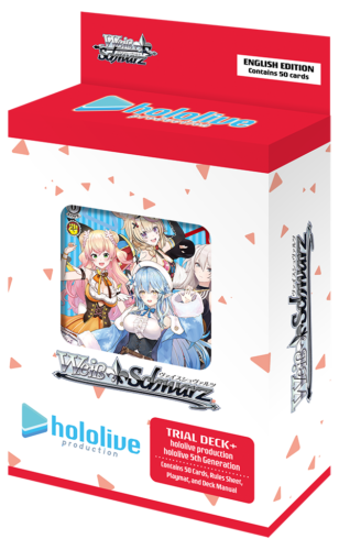 Weiss Schwarz - Hololive Production: Hololive 5th Generation Trial Deck+ - English