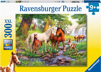 Ravensburger - Horses By the Stream - 300 Piece Jigsaw