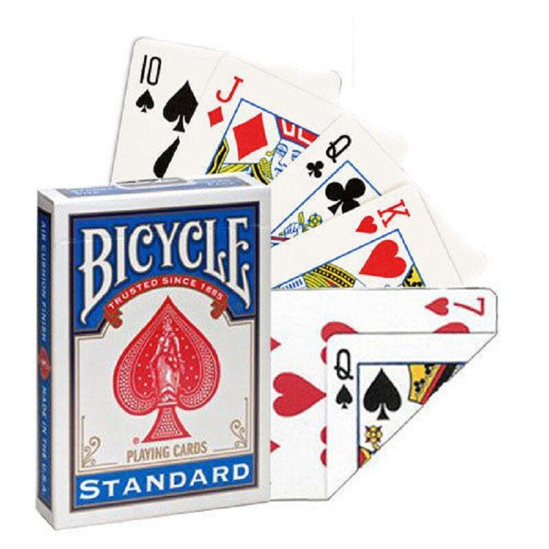 Bicycle Double Face Case Playing Cards Blue/Red Box