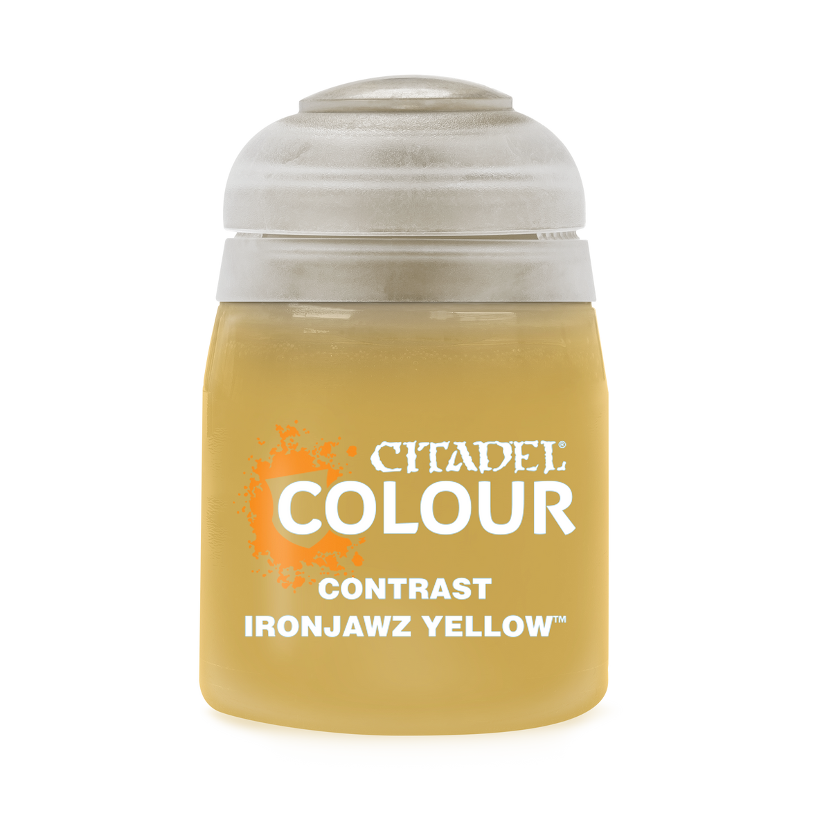 Citadel Contrast Paint – Ironjawz Yellow 18ml (29-52)