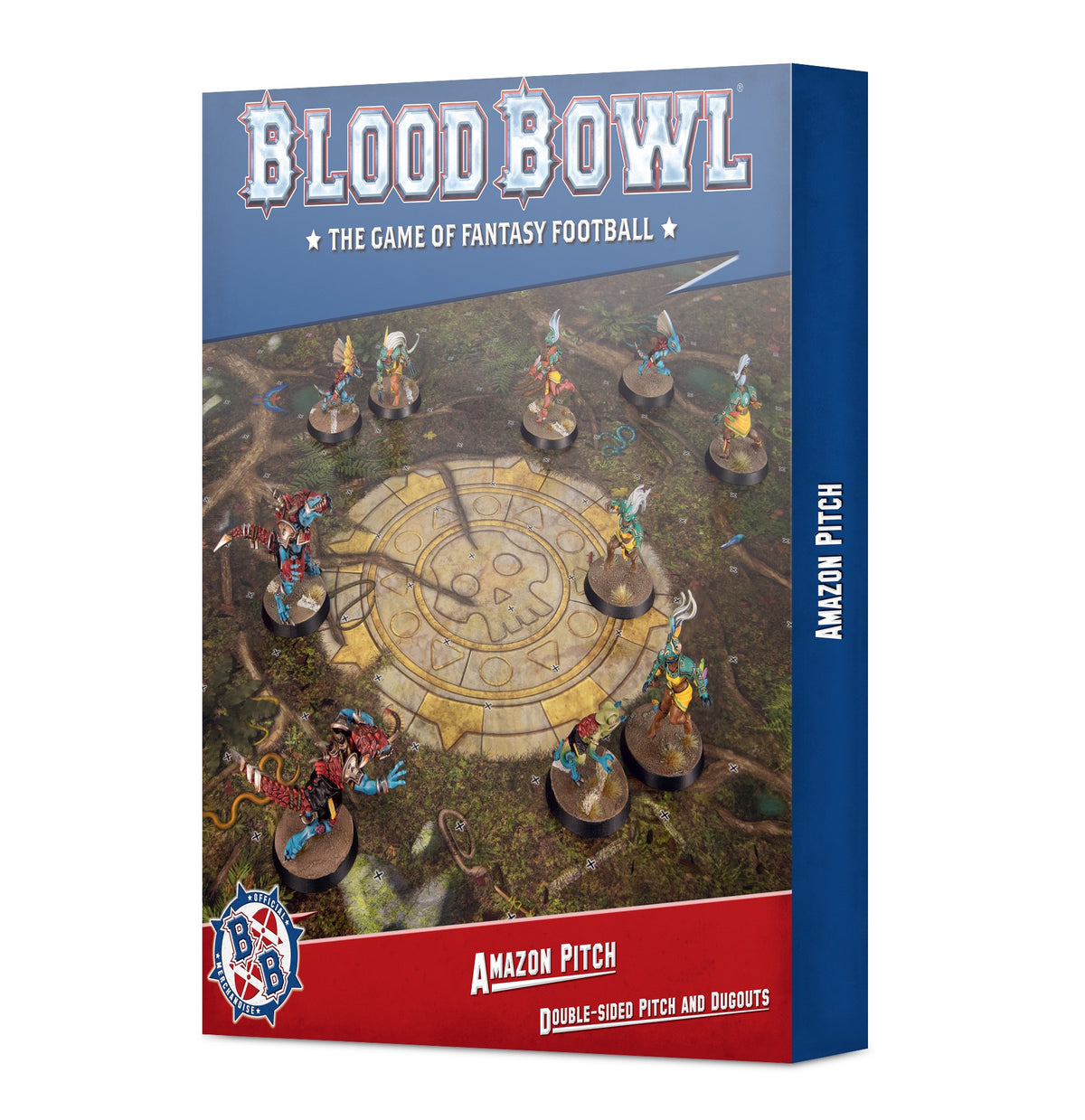 Blood Bowl – Amazon Team Pitch &amp; Dugouts (202-29)