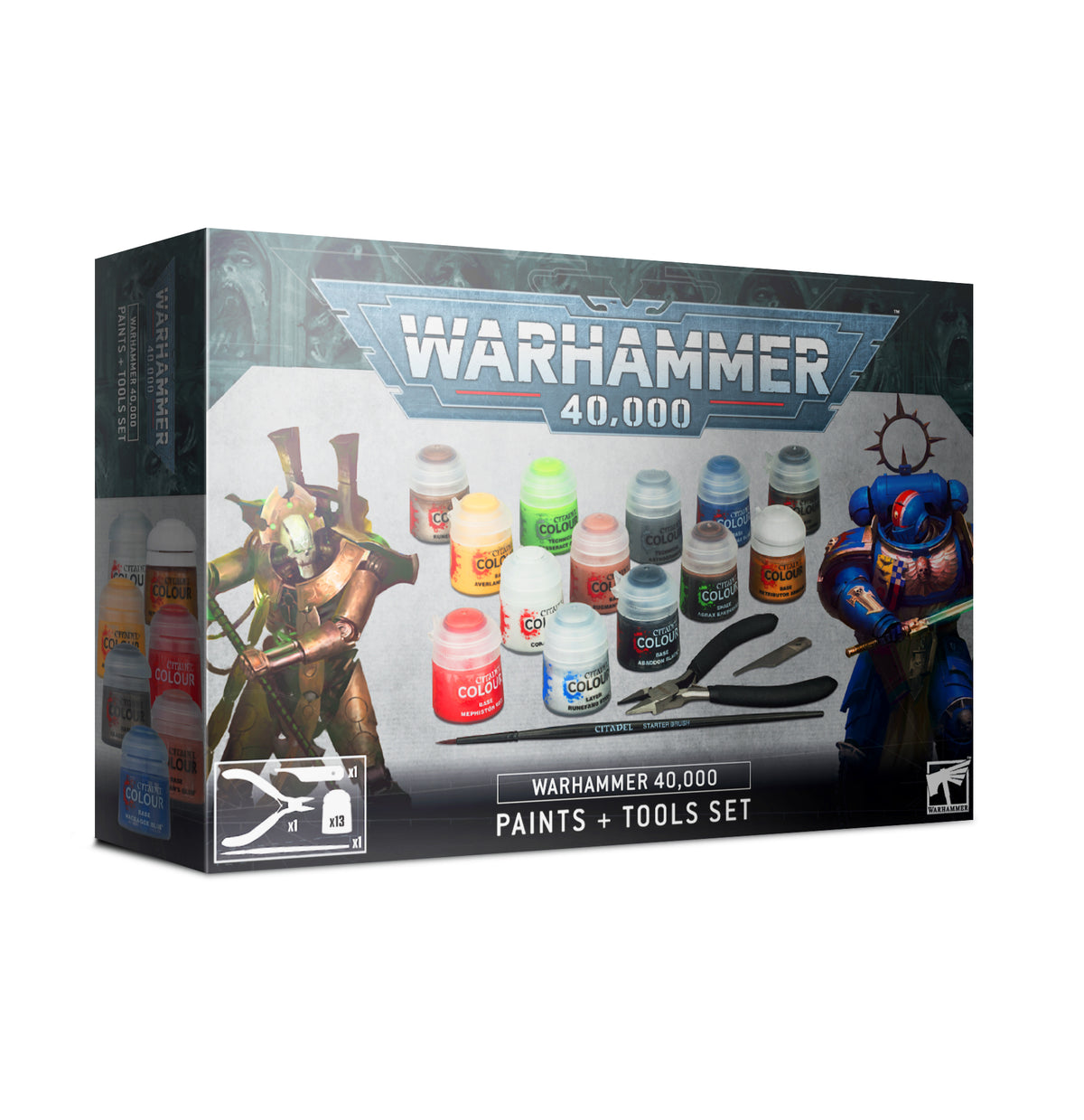 Warhammer 40K Paints + Tools (60-12)