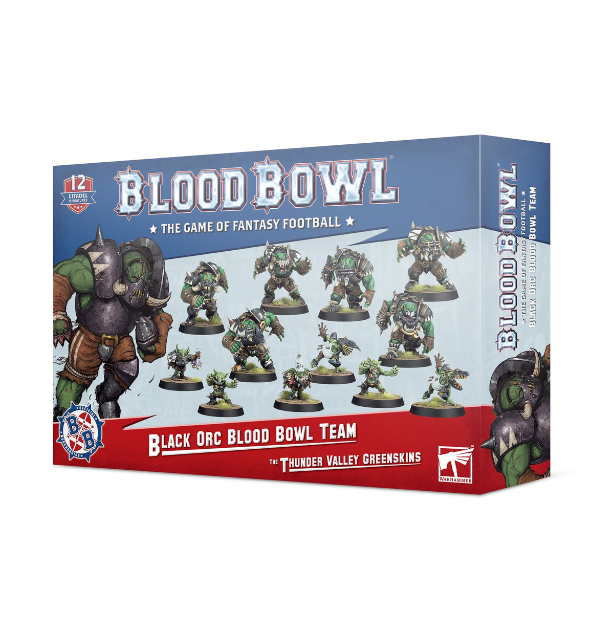 Blood Bowl: Black Orc Team (202-12)