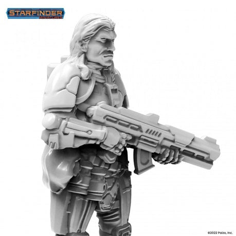 Starfinder Masterclass Miniatures: Human Soldier