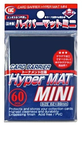 KMC - Hyper Mat Mini Sleeves - Blue