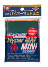 KMC - Hyper Mat Mini Sleeves - Green