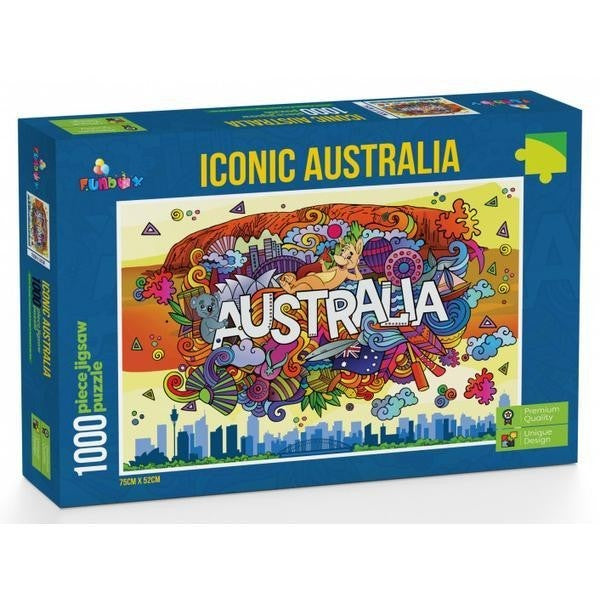 Iconic Australia 1000 Piece Jigsaw - Funbox