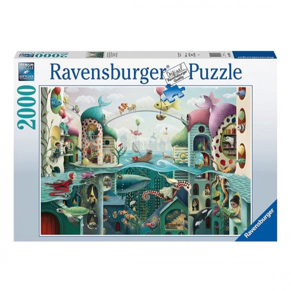 Ravensburger If Fish Could Walk Puzzle 2000 Piece Jigsaw