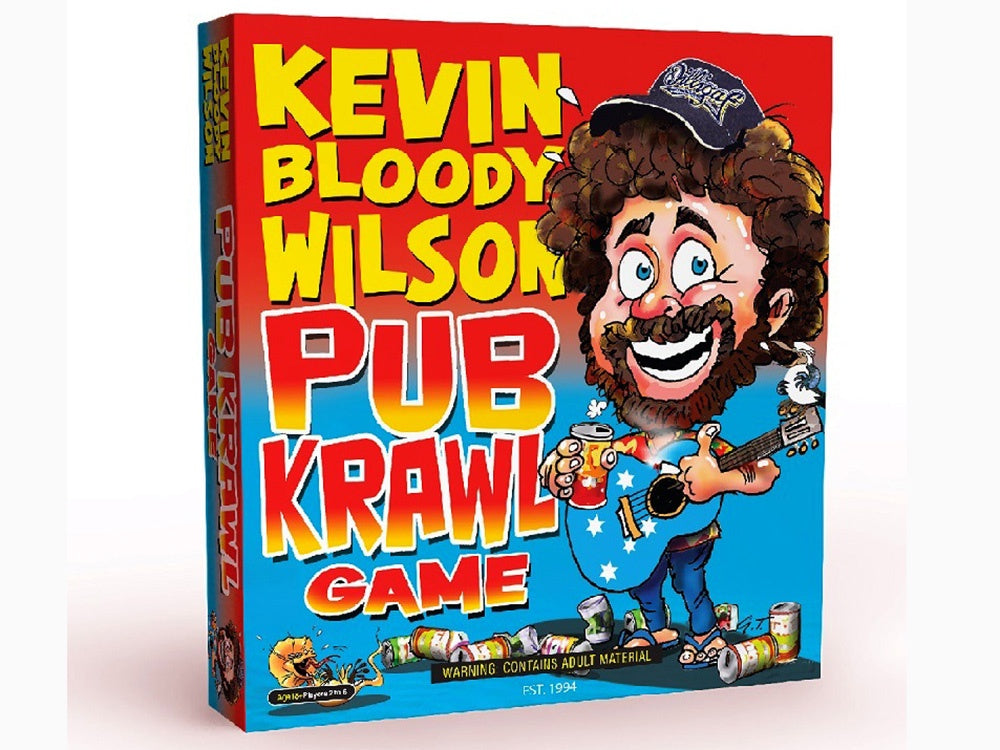 Kevin Bloody Wilson Pub Krawl Drinkin Game