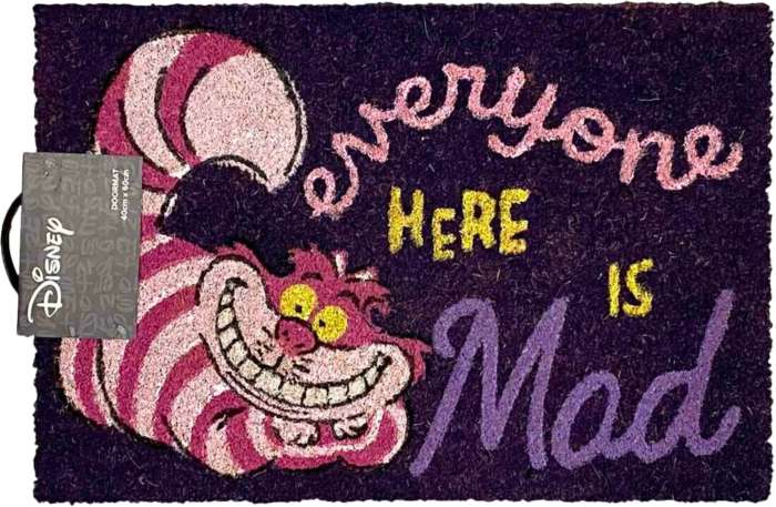 Alice in Wonderland - Were All Mad Here Doormat