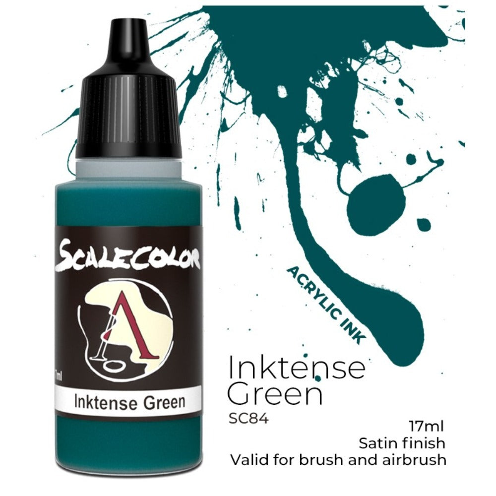Scale 75 - Scalecolor Inktense Green (17 ml) SC-84 Acrylic Paint