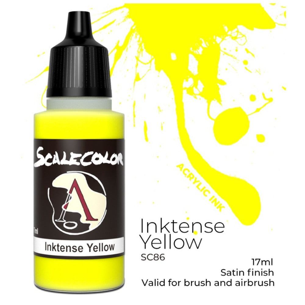 Scale 75 - Scalecolor Inktense Yellow (17 ml) SC-86 Acrylic Paint