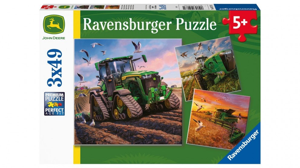 Ravensburger Seasons of John Deere 3x49 Piece Jigsaw