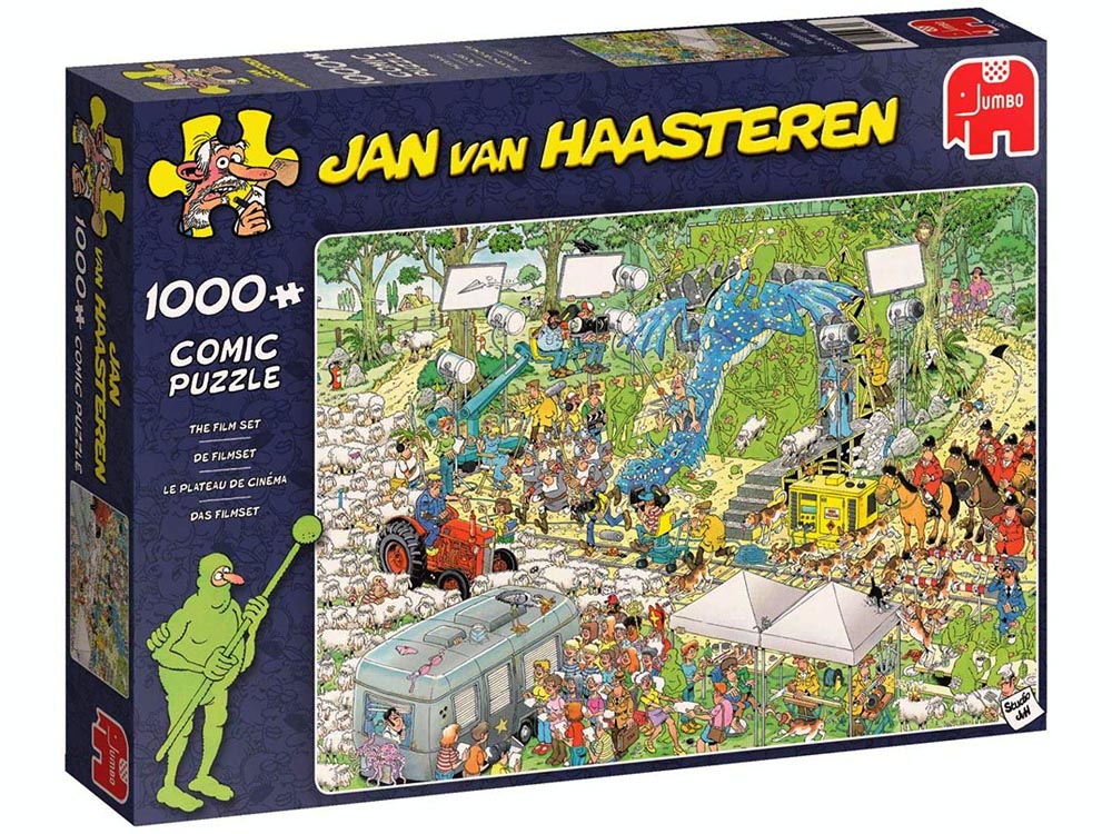 Jan Van Haasteren The Film Set 1000 Piece Jigsaw