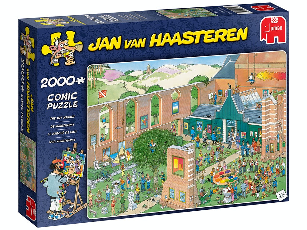Jan Van Haasteren - Art Market 2000 Piece Jigsaw