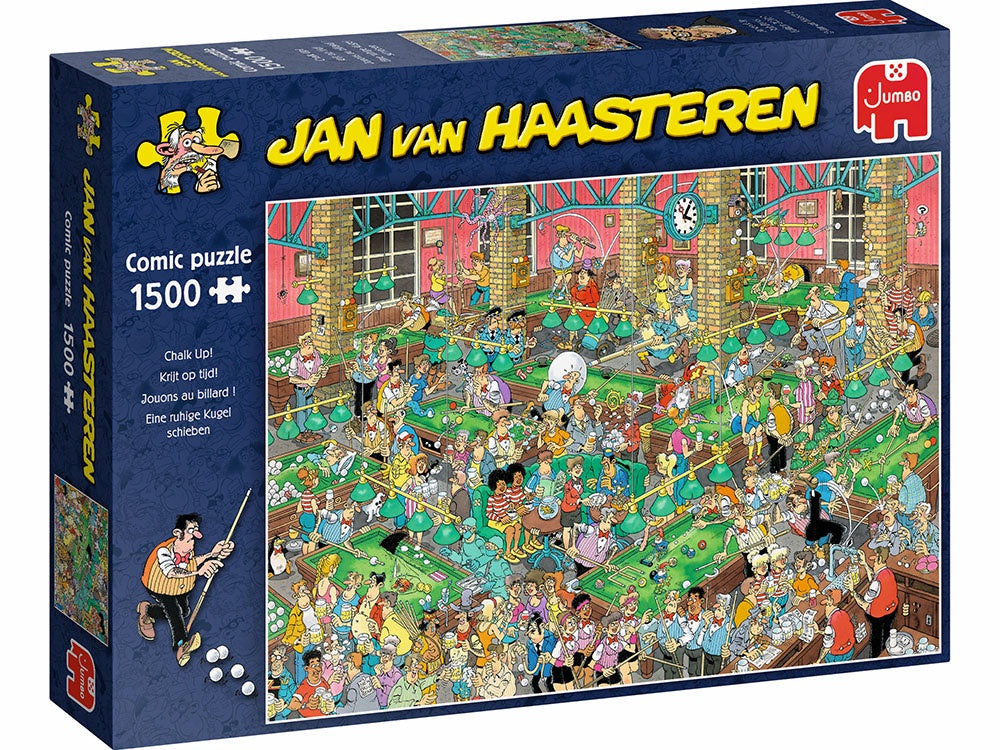 Chalk Up! Jan Van Haasteren 1500 Piece Jigsaw