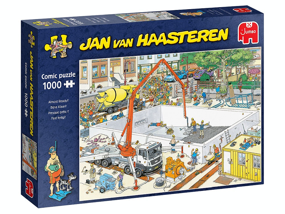Jan Van Haasteren Almost Ready? 1000 Piece Jigsaw