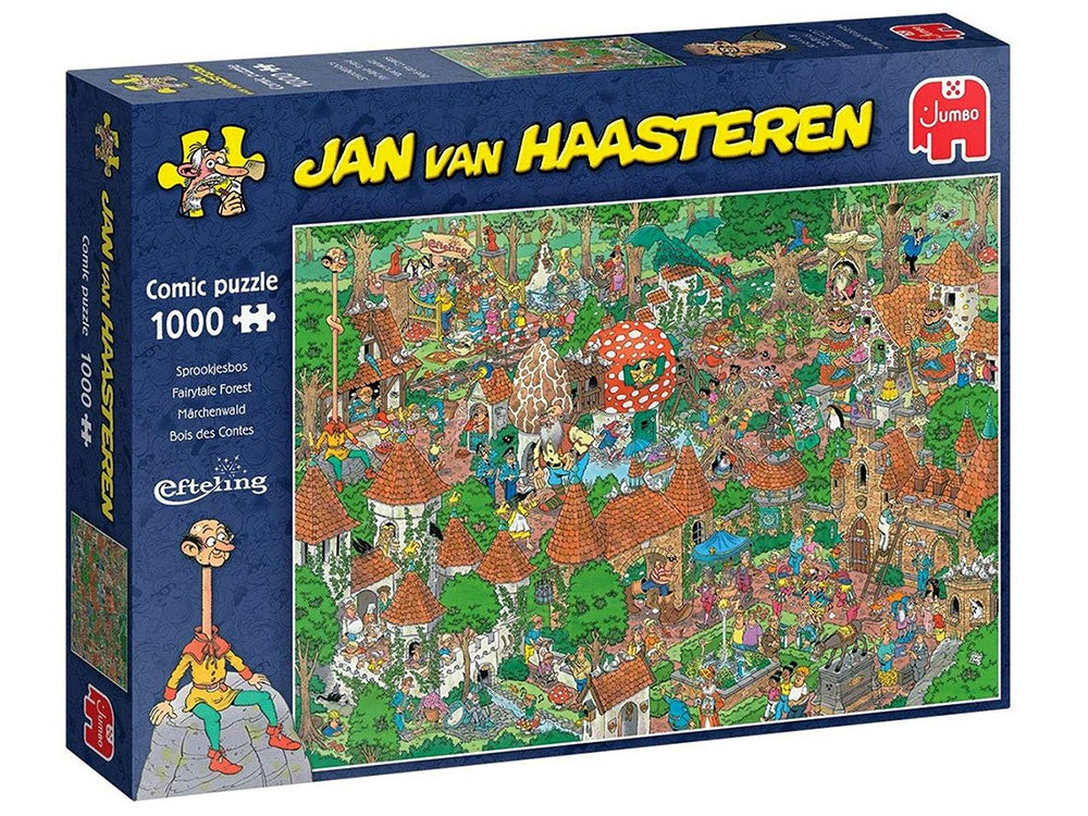 Jan Van Haasteren Fairytale Forest 1000 Piece Jigsaw