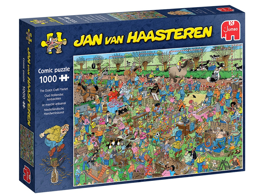Jan Van Haasteren - Dutch Craft Market 1000 Piece Jigsaw