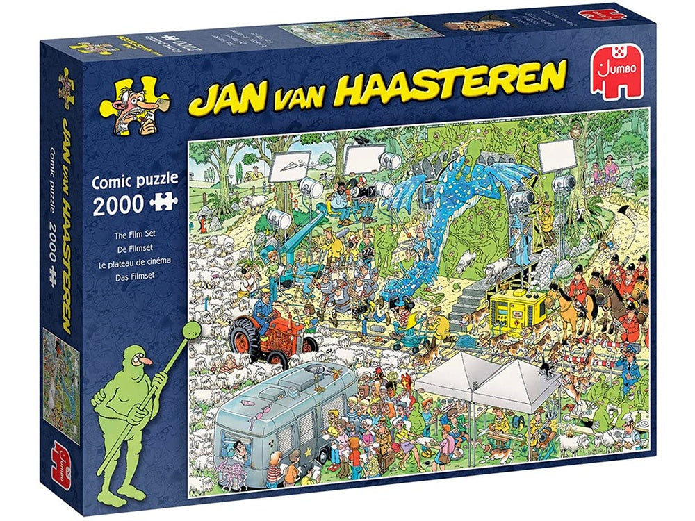 Jan Van Haasteren - The Film Set 2000 Piece Jigsaw