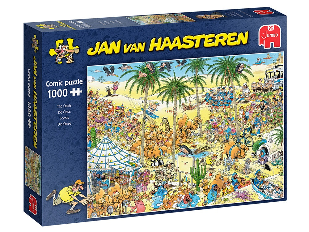 Jan Van Haasteren The Oasis 1000 Piece Jigsaw